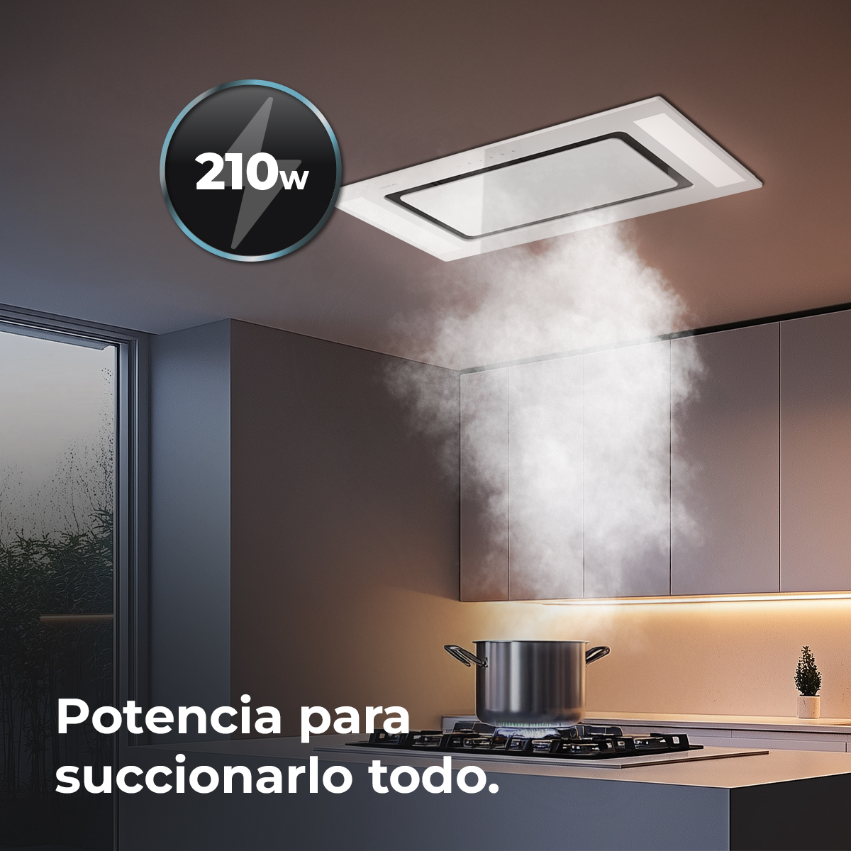 Bolero Flux TIR 908000 Glass White A++ | Envío gratis y mejor precio garantizado – foto detalle 4